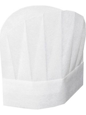 Partioutlet Tek Kullanımlık Aşçı Kepi 10 Adet