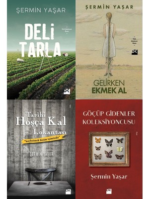 Deli Tarla - Gelirken Ekmek Al - Tarihi Hoşça Kal Lokantası - Göçüp Gidenler Koleksiyoncusu - 4 Kitap - Şermin Yaşar