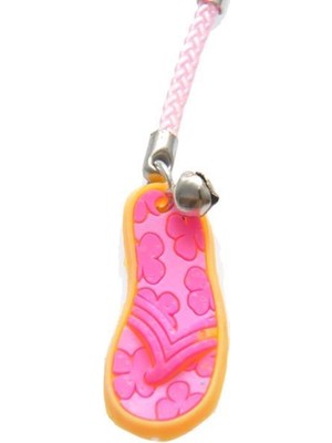 Hdmarketim Pembe Terlik Figürlü Çanta ve Anahtarlık Süsü