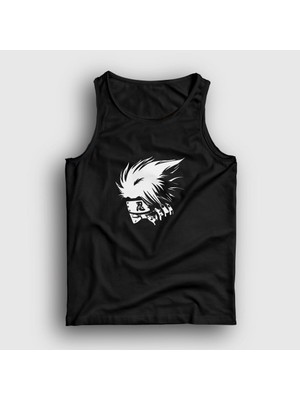 Presmono Unisex Siyah Kakashi Anime Naruto Atlet