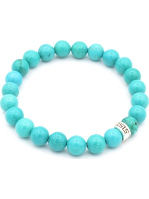 Murty99 Doğal Turkuaz Taşı Doğal Taş Bileklik
