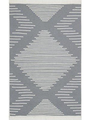 Eko Halı Arya Kilim Ar 15 Grey Çift Taraflı Kilim