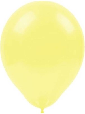 Niyet Balon - Sarı Balon - 12 Inch  - 100 Adet - Latex