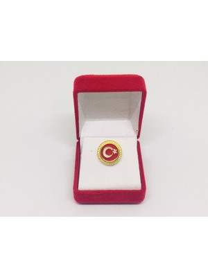 Merit Collection Türk Bayrağı Yaka Rozeti