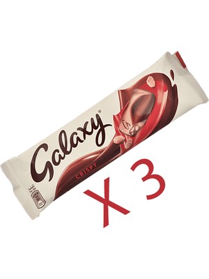 Galaxy Crıspy Chocolate 3 Adet x 36 gr