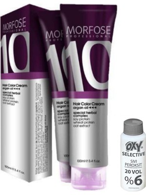 Morfose 10 Saç Boyası 60 ml 6,65  Yakut