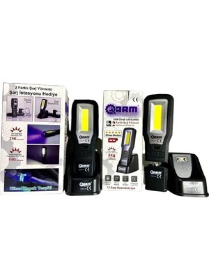 Arm Ultraviyole LED Lamba Ultra Güçlü Fener Minimum 12 Saat Pil Ömrü 550 Lumens