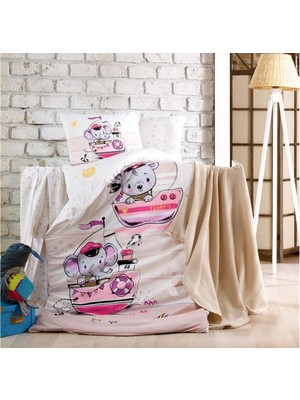 Çeyiz Diyarı Kristal Bebek Nevresim Takımı Sailing