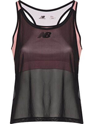 New Balance Kadın Pembe Spor Atlet T-Shirt WPT1129-FJI