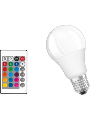 Cata  Zent LED Value  Rgb Kumandalı 9W (60W) E27 Dimmer LED Ampul  Rgbw
