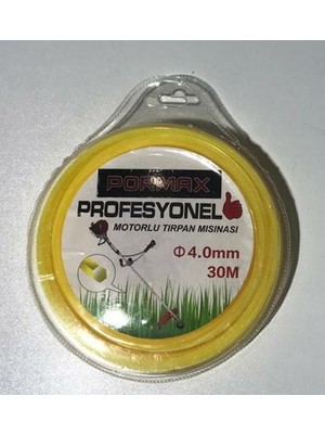 Pormax  Motorlu Tırpan Misinası 4 mm