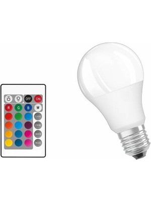 Alta Led LED Ampul 10W 806 Lümen AC-85-265V 16 Farklı Renk Uzaktan Kumandalı Rgb LED Ampul Alta LED