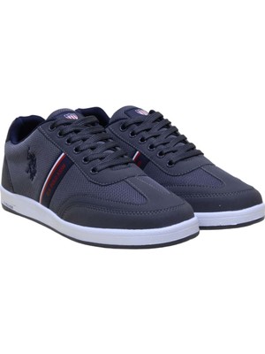 U.S. Polo Assn. Kares Sneakers Ayakkabı - Gri