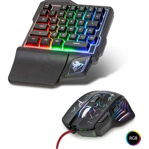 G506 Ledli Oyun Klavye & Mouse Set Q