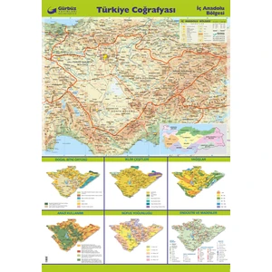 Gürbüz Yayınları Iç Anadolu Bölgesi 70 x 100 cm