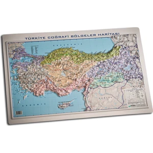 Gürbüz Yayınları Kabartma Türkiye Bölgeler 35 x 50 cm