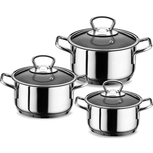 10008 6 Parça Tencere Set Metal Sap