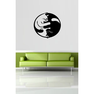 Ying Yang 48X48 Dekoratif Tablo