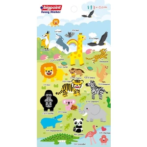 Sticker Karışık Sevımlı Hayvanlar