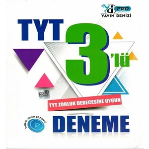 Yayın Denizi Yayınları TYT 3'Lü Pro Deneme