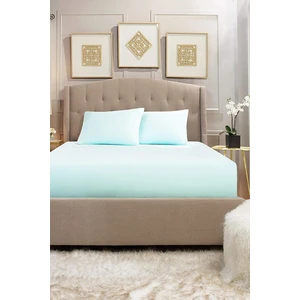 Çift Kişilik   Pamuklu Penye Lastikli Çarşaf | Mint