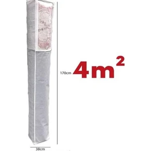 Pencereli Halı Hurcu Toz Geçirmez Sağlam Dayanıklı Hurç Organizer 4m²