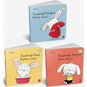Tavşancık Serisi Kitap Seti | Tavşancığı Yatağına Yatırır Mısın? -  Yarasını Sarar Mısın? - Banyo Yaptırır Mısın?