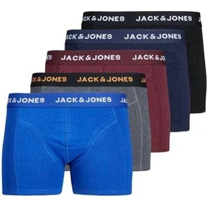 Jack & Jones Erkek Renkli Trunks Boxer 5'li 12167028