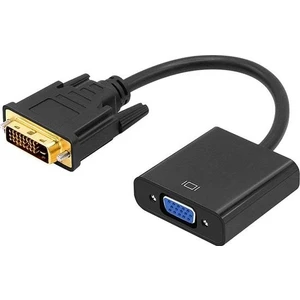 PrimeX Plus PX-1300 DVI To VGA Aktif Dönüştürücü Kablo (Dvı-D Erkek VGA Dişi)