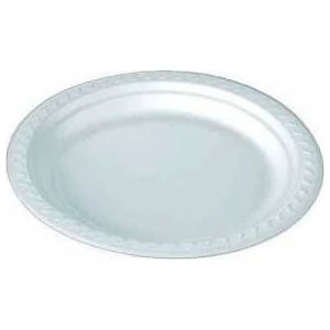 20 cm Orta Boy Yuvarlak Köpük Tabak (33/b) / 100 Adet