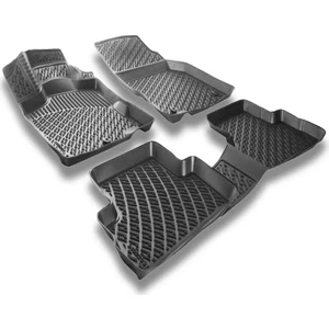 Renault Clıo 3 2006-2012 Siyah 3D Paspas