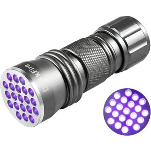21 LED Uv Ultraviyole El Feneri Para Kimlik Hayvan Kontrol