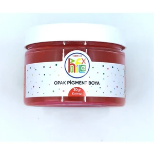 Epoksi Reçine Pigment Opak Toz Boya 30 gr Kırmızı