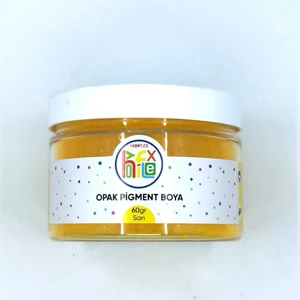 Epoksi Reçine Pigment Opak Toz Boya 60 gr Sarı