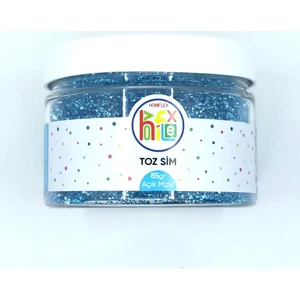 Epoksi Reçine Toz Sim 85 gr Açık Mavi