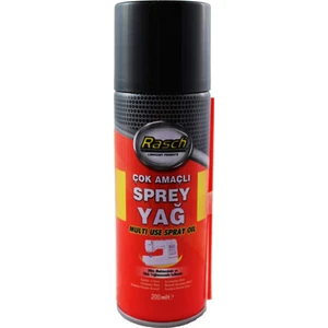Aile Dikiş Makinesi Çok Amaçlı Sprey Yağ 200 ml