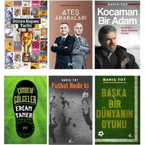 Futbol Kültürü Seti 6 Kitap - Mert Aydın - Ercan Taner - Mert Aydın
