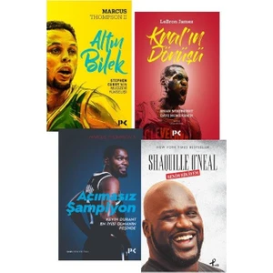 Kral 'ın Dönüşü Lebron James- Acımasız Şampiyon-Benim Hikayem - Potanın Yıldızları Seti 4 Kitap