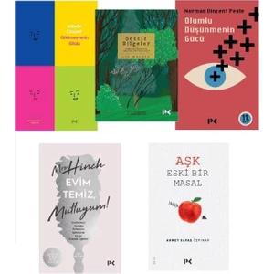 Olumlu Düşünmenin Gücü - Evim Temiz Mutluyum - Aşk Eski Bir Masal - Pozitif Yaşam Seti - 5 Kitap