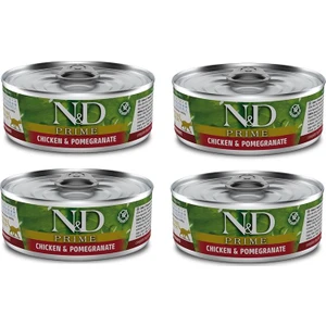 N&d Prime Tahılsız 4 Adet Tavuk Nar Yetişkin Kedi Yaş Mama 80 gr