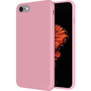 Apple iPhone 6s Kılıf Liquid Lansman Silikon Pembe