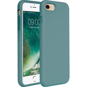 Apple iPhone 7 Kılıf Liquid Lansman Silikon Haki