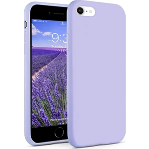 Apple iPhone 7 Kılıf Liquid Lansman Silikon Lila