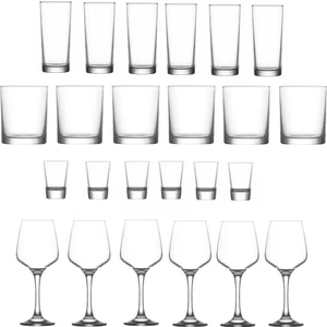 Rakı Viski Shot Kadeh Bardağı Takımı 24 Prç. Bardak Seti