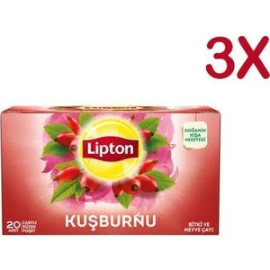 Kuşburnu Bardak Poşet Çay 20'li 50 gr x 3