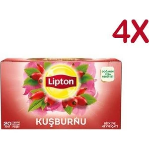 Kuşburnu Bardak Poşet Çay 20'li 50 gr x 4