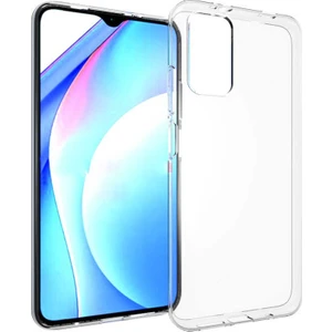 - Xiaomi Redmi 9T (Poco m3) - Kılıf Şeffaf Soft Slim Fitt Süper Silikon Kapak - T16073