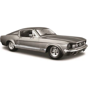 1967 Ford Mustang Gt Gri 1:24 Model Araba