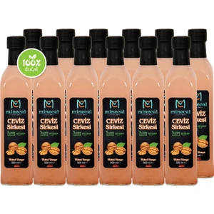 Ev Yapımı Katkısız Ceviz Sirkesi 500 ml x 12'lı