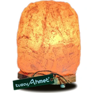 Tuzcu Ahmet Çankırı Tuz Lambası 3-4 kg Beyaz Tuzdan Yapılmış